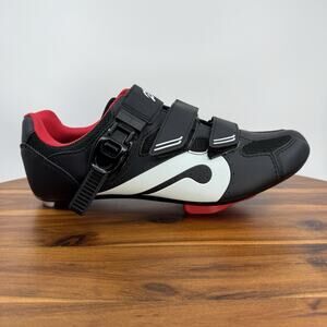 Peloton Cycling Shoes Unisex Size 41 Men’s 8 Women’s 10 Cleats Black Red
